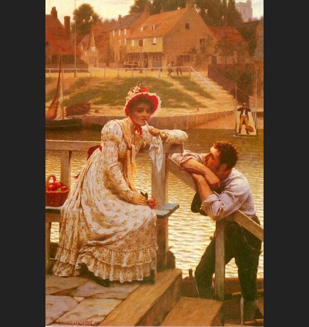 Edmund Blair Leighton Courtship